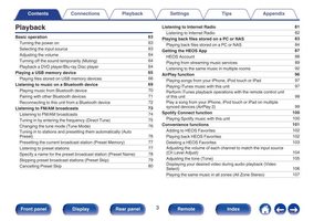 Denon AVRS740H Audio/Video Receiver Operating Manual